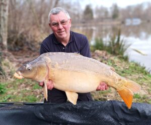 Early morning call from Steve, 33lb mirror